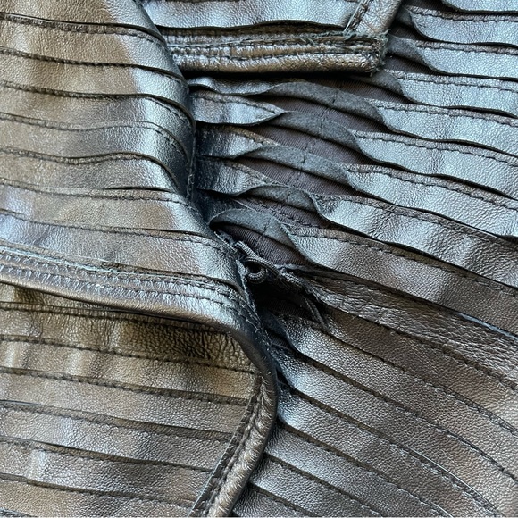 Line The Label Lambskin Leather Jacket - Picture 8 of 13